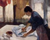 埃德加德加 - Woman Ironing